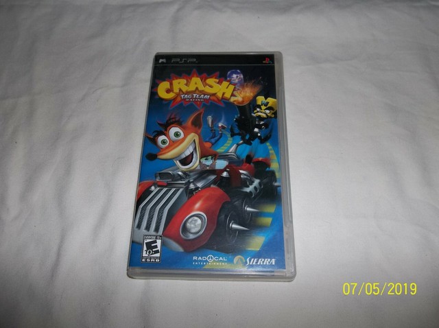 Crash Tag Team Racing for PSP CASE & MANUAL ONLY! NO GAME! eBay