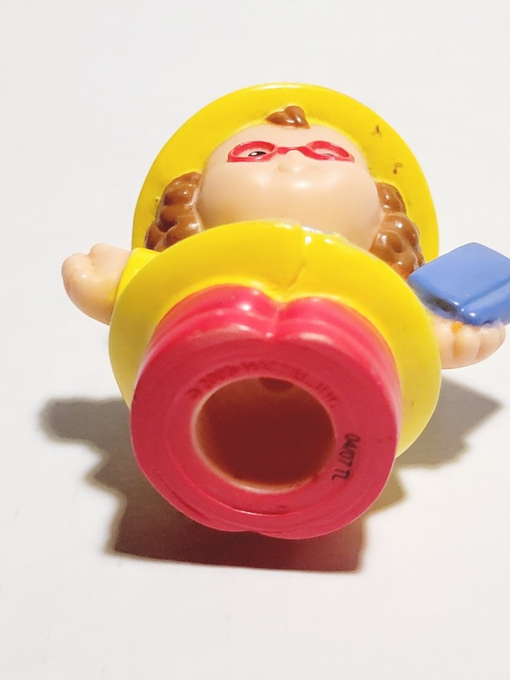 Fisher Price Little People Maggie Yellow Rain Coat Jacket Blue Book