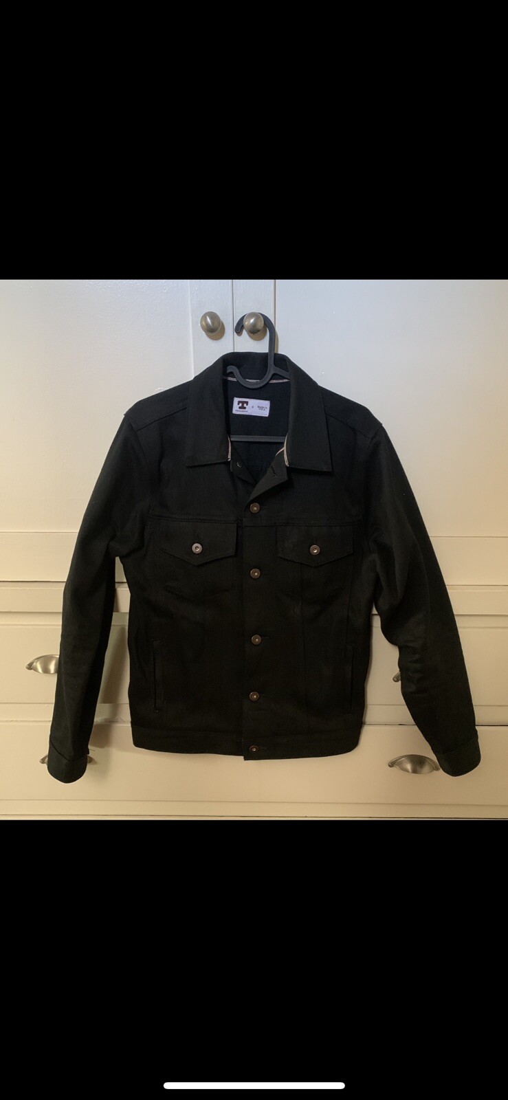 Tellason denim Trucker jacket Type 3 Made In USA Selv… Gem