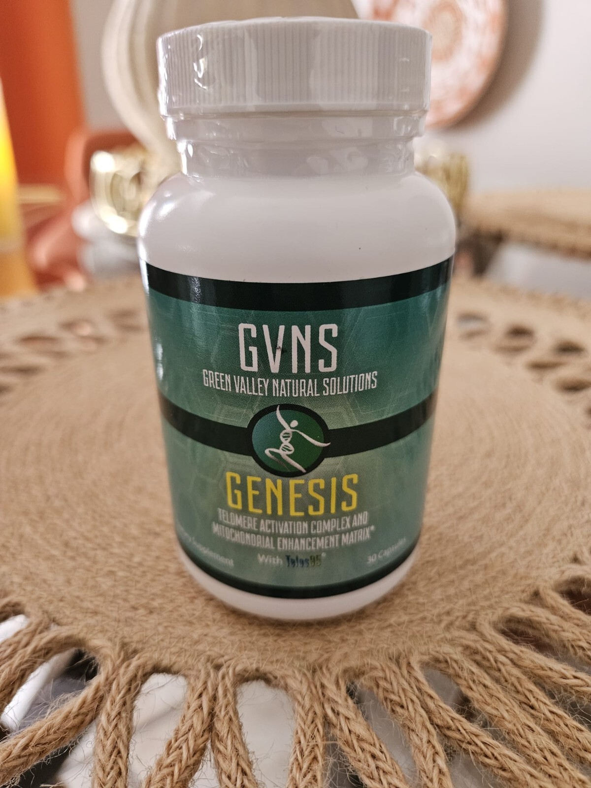 Green Valley Natural Solutions GENESIS 30ct 1 Month Supply! GVNS Anti