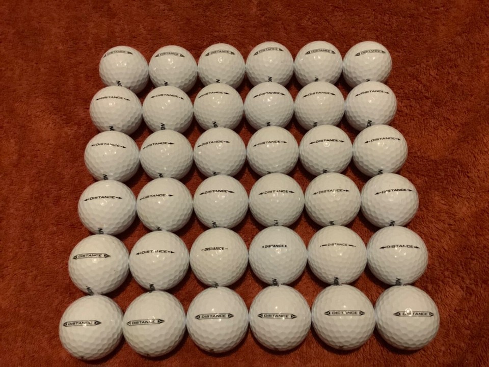 36 x used golf balls, Srixon Distance A and B grade eBay
