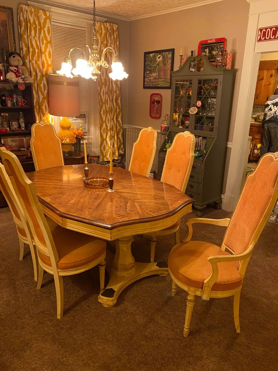 Ivory Dining Room Chairs
