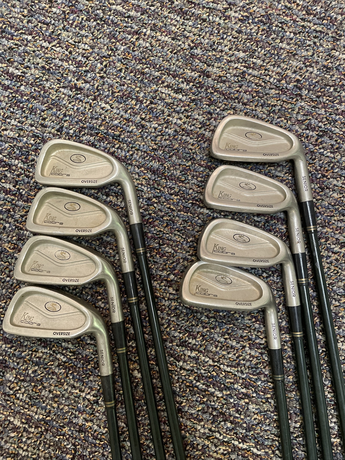 Cobra King Cobra Oversize Iron Set 3PW Senior Graphite Mens RH 7,5