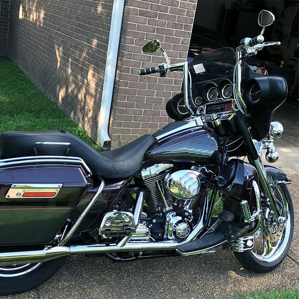 2007 Street Glide With Ape Hangers 12" Black Ape Hanger Handlebar Kit