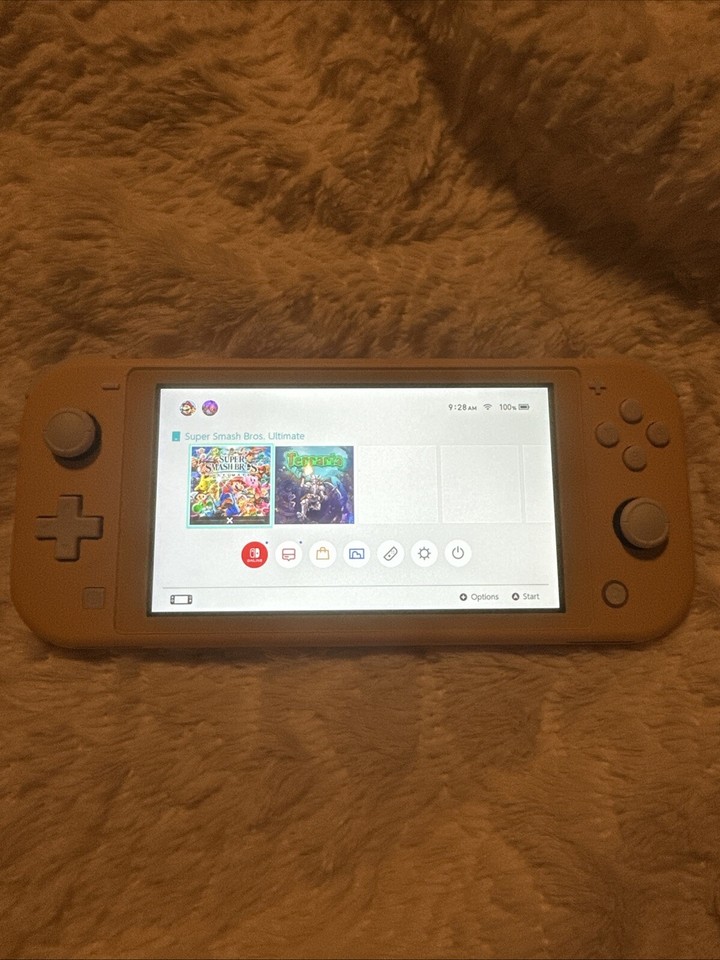 Yellow Nintendo Switch Lite Handheld Console Barely Used eBay