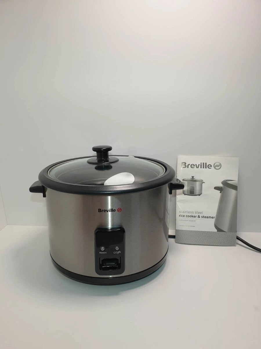 Breville Itp181 1.8l Rice Cooker And Steamer St/steel Online head
