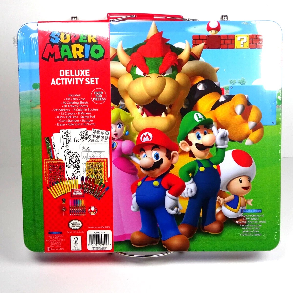 Super Mario Coloring Book