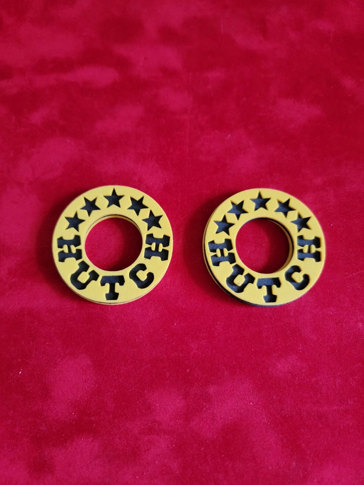 Hutch BMX Custom Doughnuts Black / Yellow eBay
