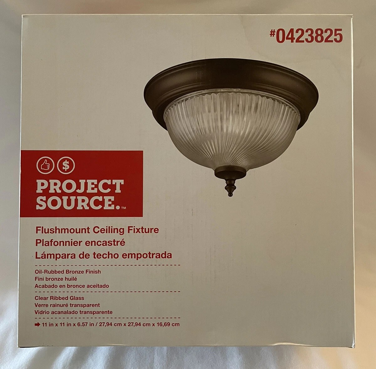 Project Source Flushmount Ceiling Fixture | Shelly Lighting