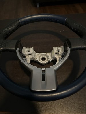 OEM Subaru BRZ Series.Blue Leather Steering Wheel And Front Piece Rare