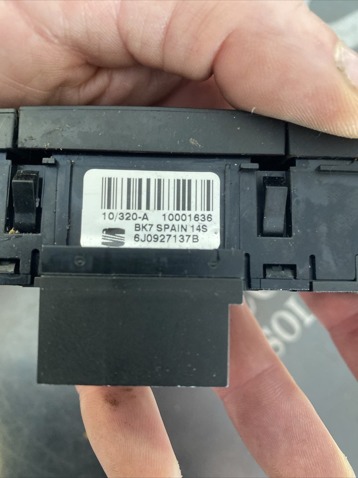 Seat Hazard Switch Panel Door Lock Aux Heated Window 6J Models