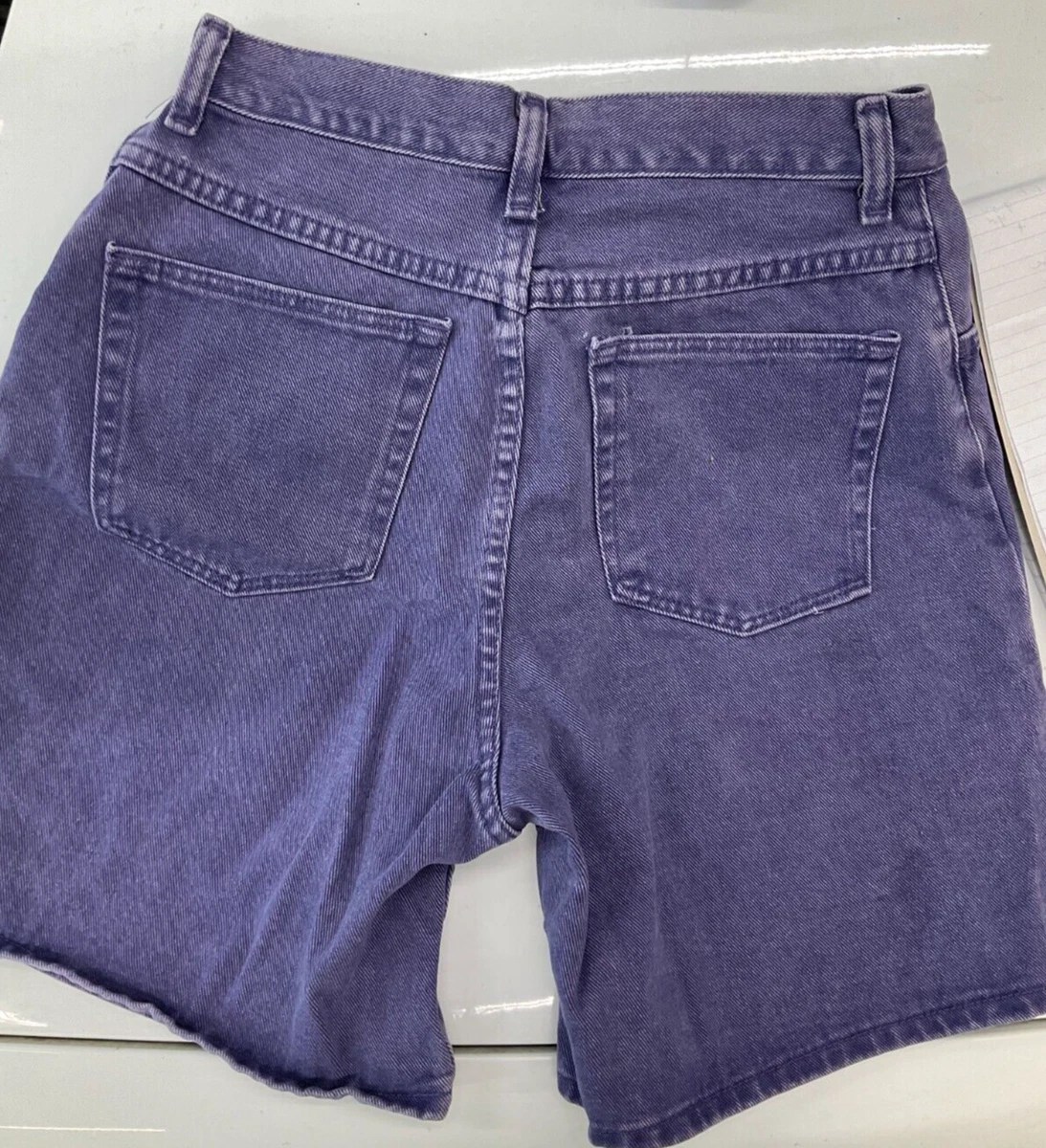 Dark Purple Jean Shorts Store
