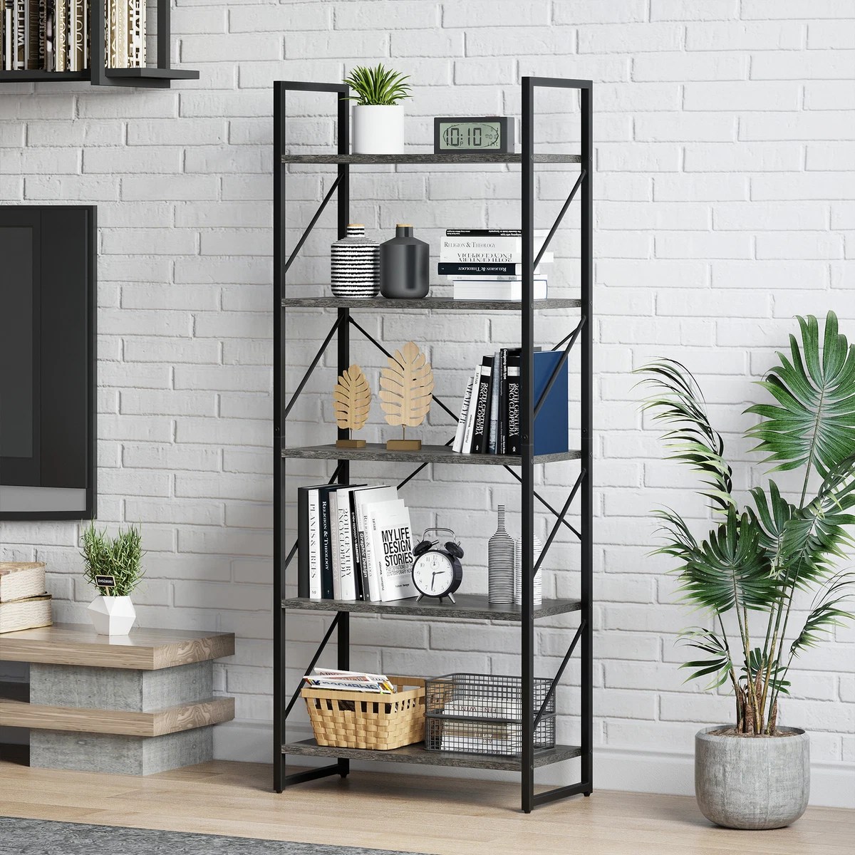 Rustic Bookshelves