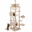Kratzbaum grosse katzen stabil deckenhoch 260cm Sisal