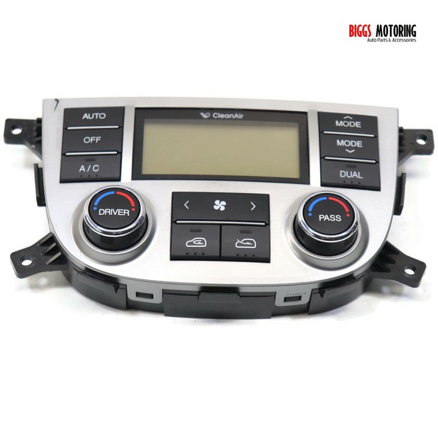 10 11 12 Hyundai Santa FE Climate Control Panel Temperature Unit OEM