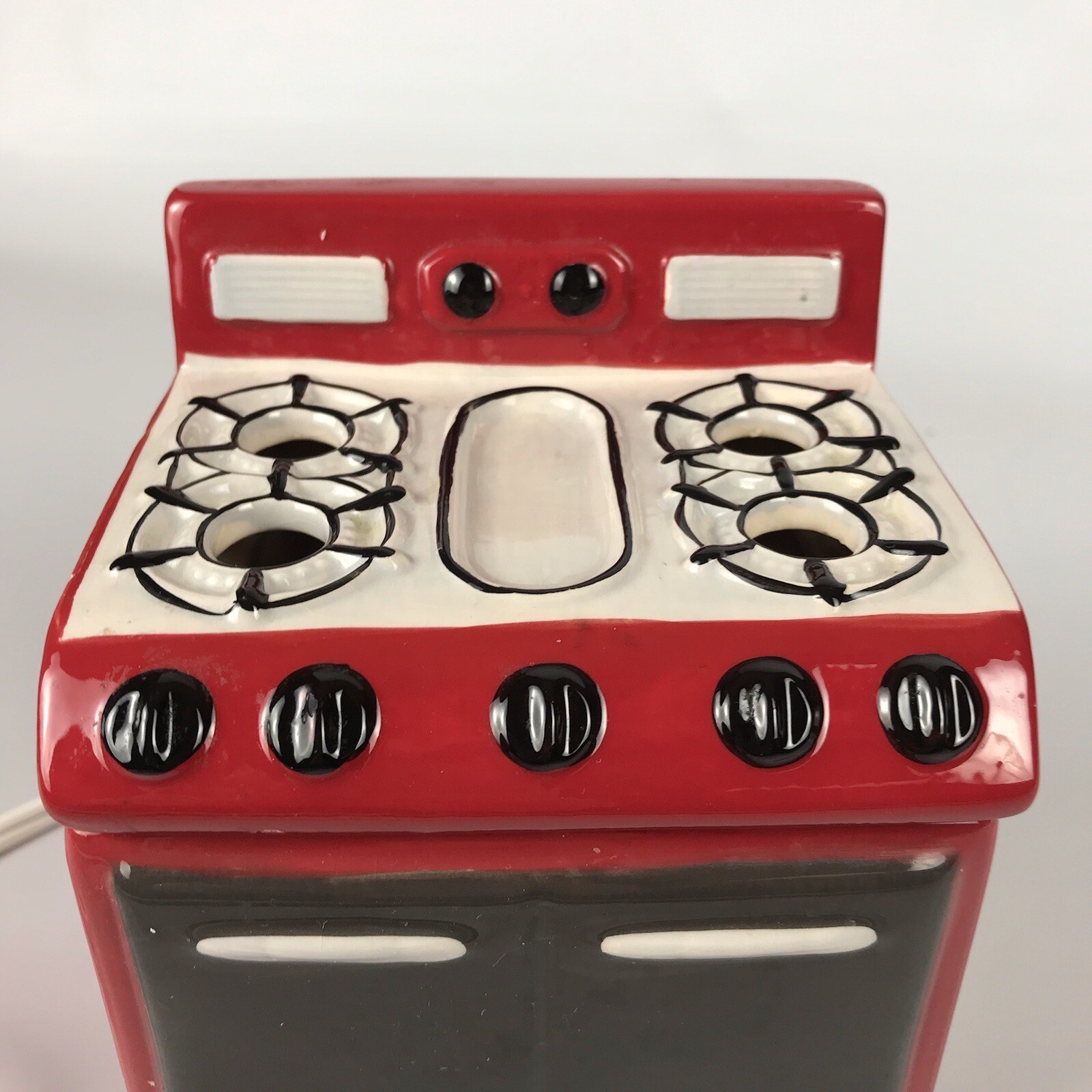 YANKEE CANDLE Electric Wax Warmer RED OVEN Retro Kitchen Stove eBay