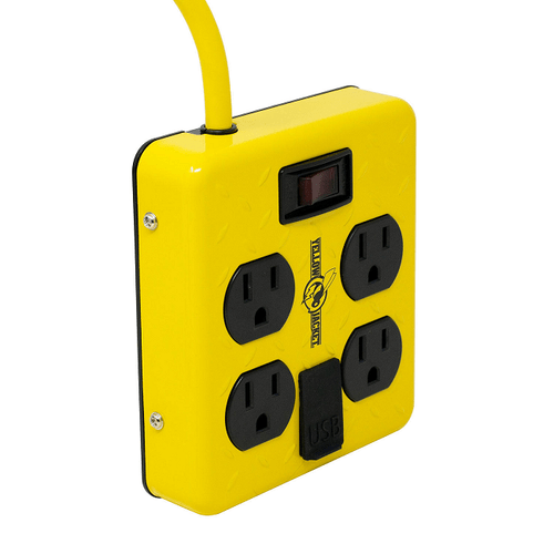Yellow Jacket Southwire 4 Outlet Power Block + 2 USB Ports (2 pk.) eBay