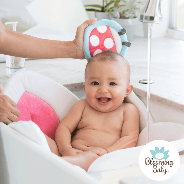 Ladybug Scrubbi by Blooming Bath, Soft, Fun, Cute, Baby Washcloth