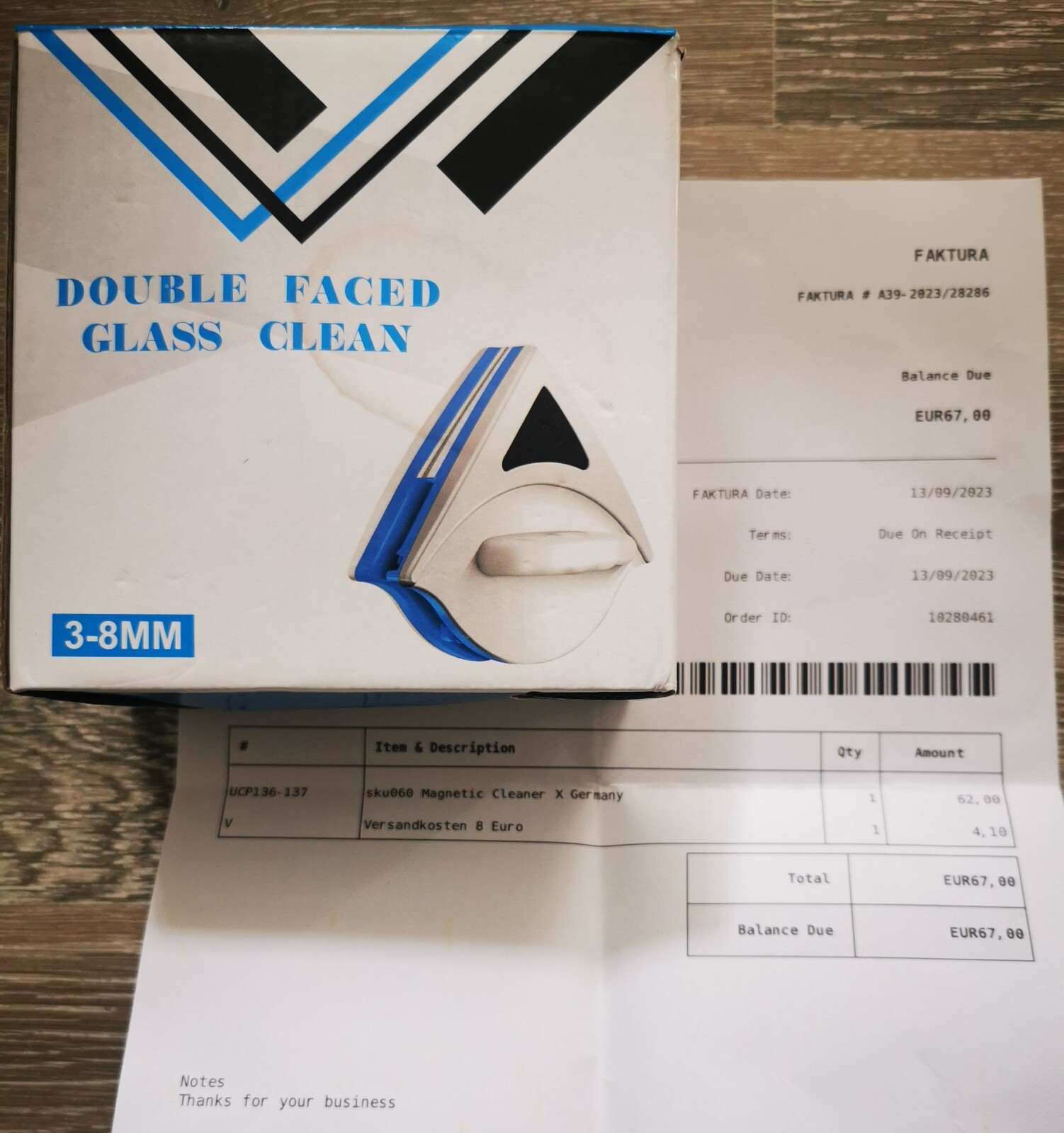 Double Faced Glass Clean eBay