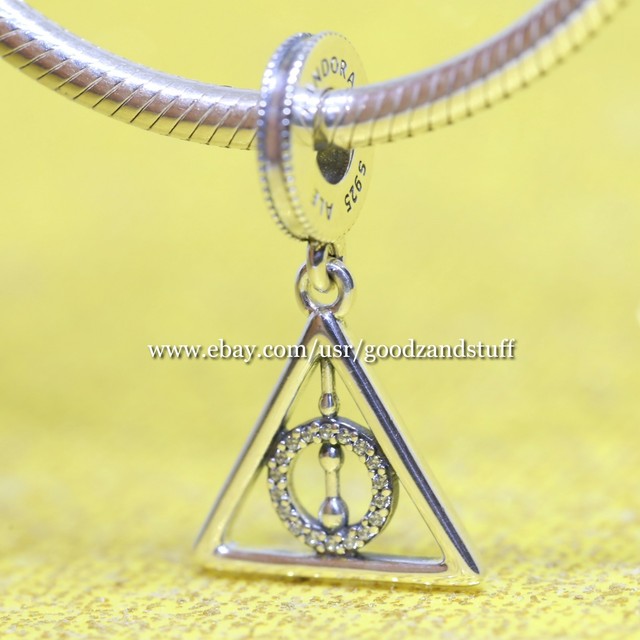Harry Potter, Deathly Hallows Authentic Pandora Sterling Silver Charm