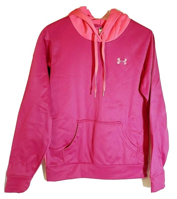 Women's Under Armour Fuchsia & Pink Size XS Hoodie 100 Polyester (A1