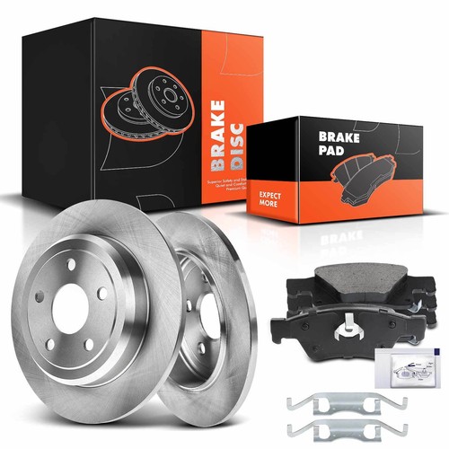 Disc Brake Rotor and Ceramic Brake Pads for Jeep Grand Cherokee 1117