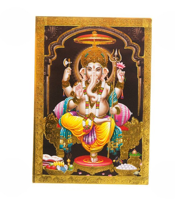 2 Images Card Divinity Ganesh Ganapati Vinayak Lucky Charm E1 7773 eBay