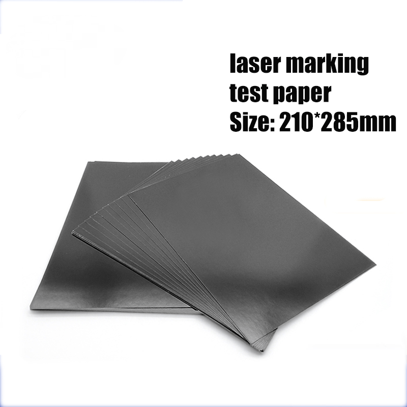 10/50/100pc Laser Marking Test Photo Focusing Paper For Laser Engraving