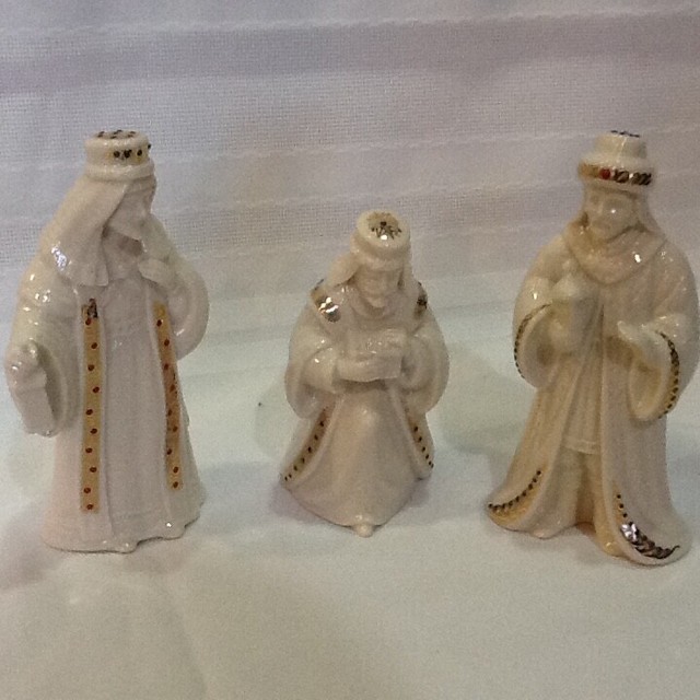 Lenox China Jewels Nativity 3 Kings Wise Men Made in Thailand eBay