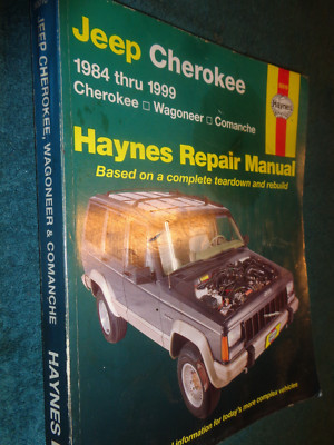 1984-1999 JEEP / CHEROKEE / WAGONEER / COMANCHE+ SHOP MANUAL / HAYNE'S