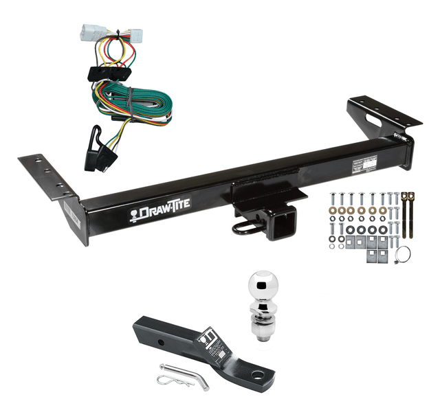 Trailer Tow Hitch For 9701 Jeep Cherokee Complete Package w/ Wiring