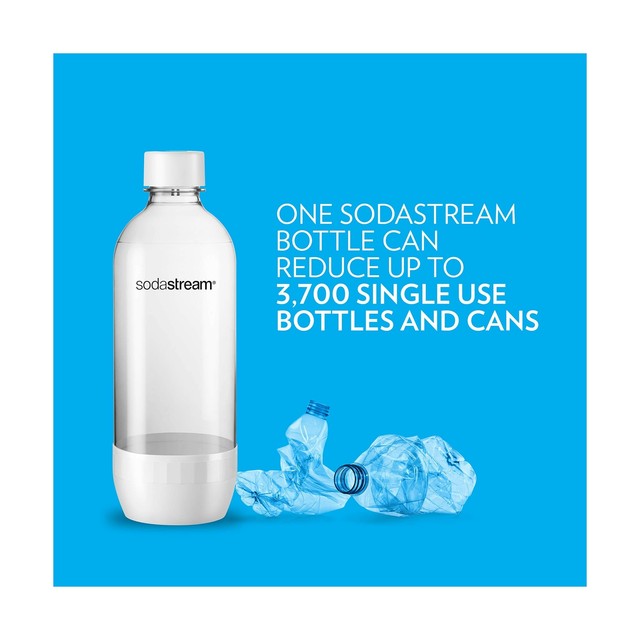 SodaStream 1042211010 Carbonating Bottle White Hand Wash Only
