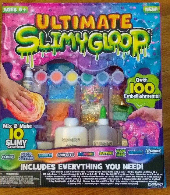 Ultimate SlimyGloop Kit Make 10 Slimy Creations And 100 Embellishments