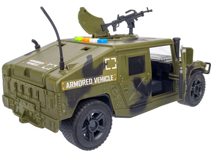 HAMMER AUTO WOJSKOWE Z KARABINEM ŚWIATŁO DŹWIĘK ERLI.pl