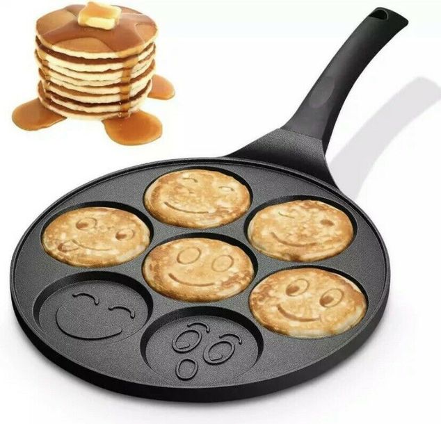 PATELNIA DO JAJEK I PANCAKES 26 cm INDUKCJA SMILE ERLI.pl