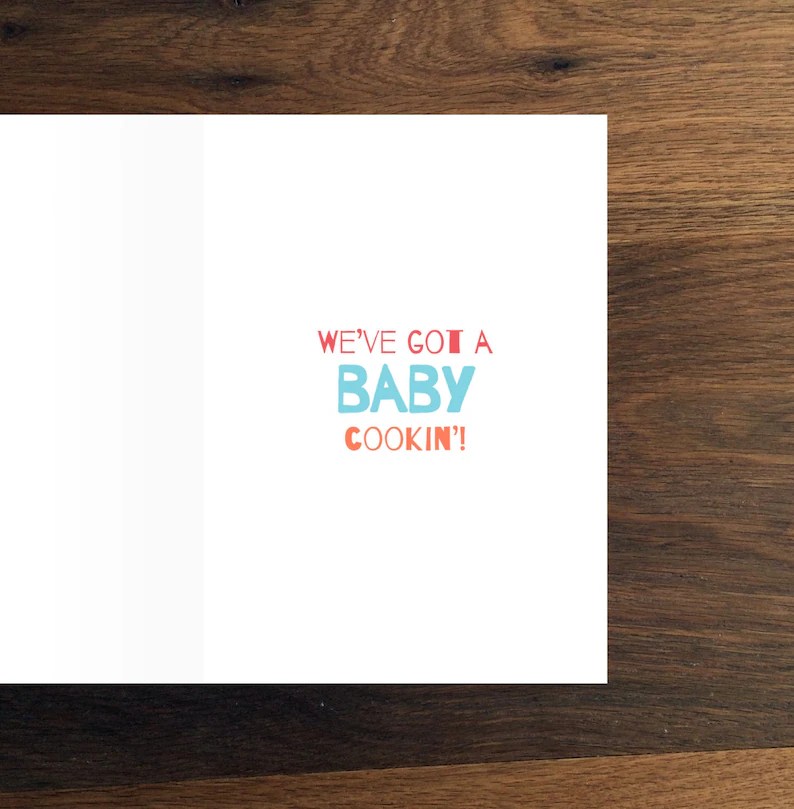 INSTANT DOWNLOAD Funny Pregnancy Reveal Card for Husband / Etsy
