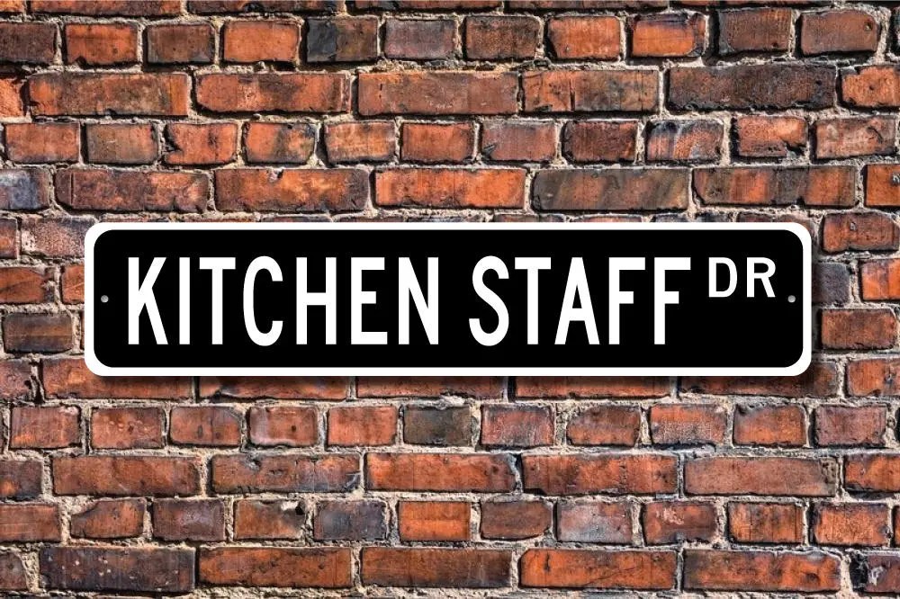 Kitchen Staff Kitchen Staff Gift Kitchen Staff Sign Etsy