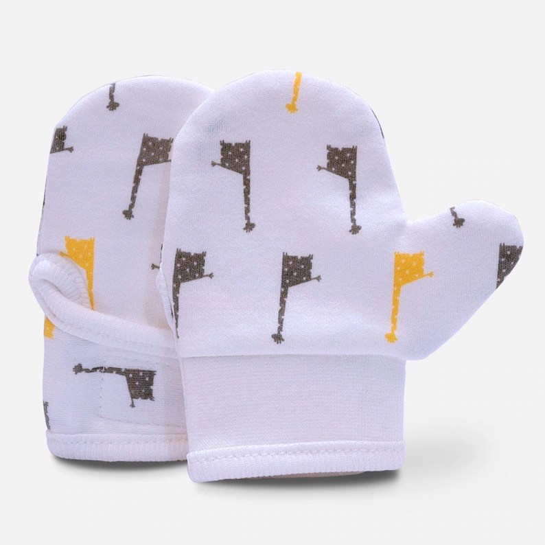 Newborn/ Baby/ Toddler No Scratch Mittens Baby Girl & Baby Boy Etsy
