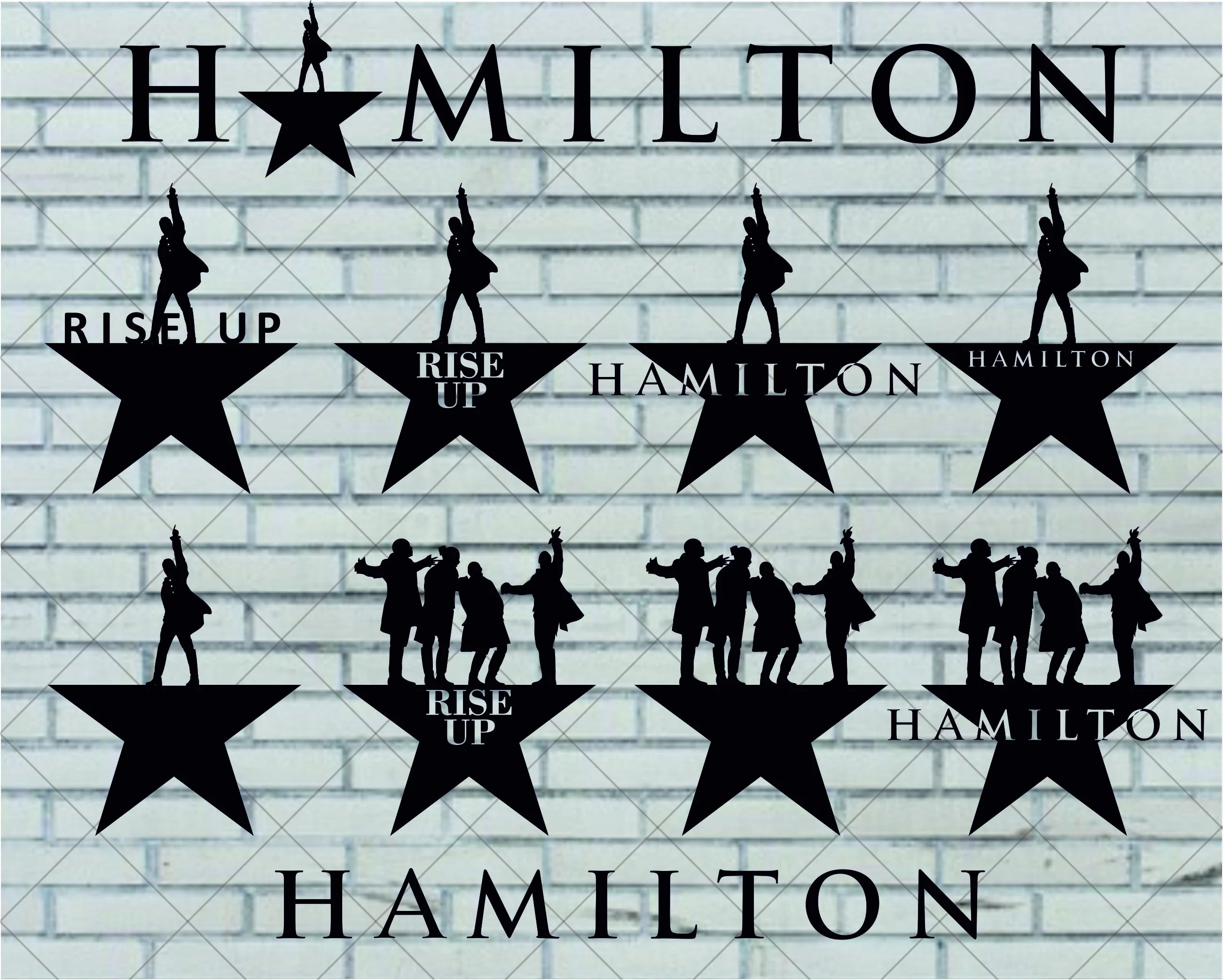 Hamilton svg bundle Hamilton Rise Up svg Hamilton Star svg Etsy France