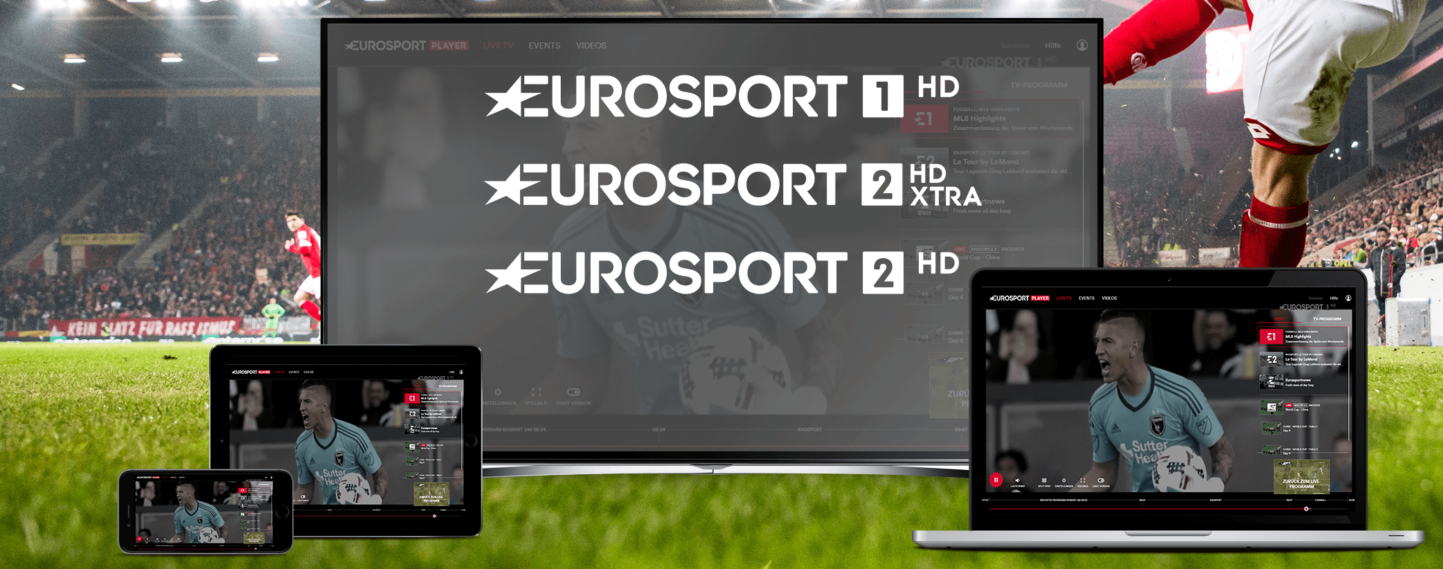 Eurosport 1 : Eurosport 1, Eurosport 2, Eurosport 2 HD Xtra, Eurosport ...