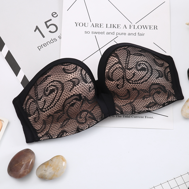 Buy Strapless bra strapless bra miracle a word shoulder underwear