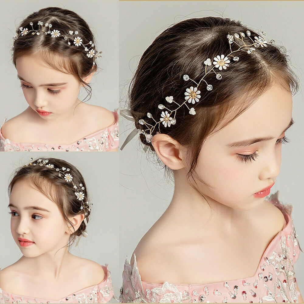 Buy Trendy Leaf Pearl Headband Handmade 2019 Baby Girls White Alloy