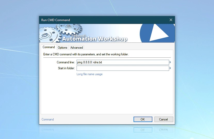 Monitor connection to a remote server, and trigger alarm