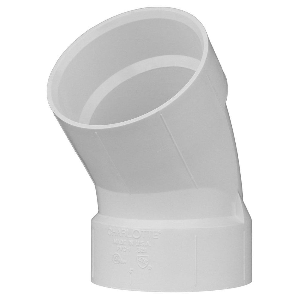 4 in. PVC DWV 45° Elbow Ferguson
