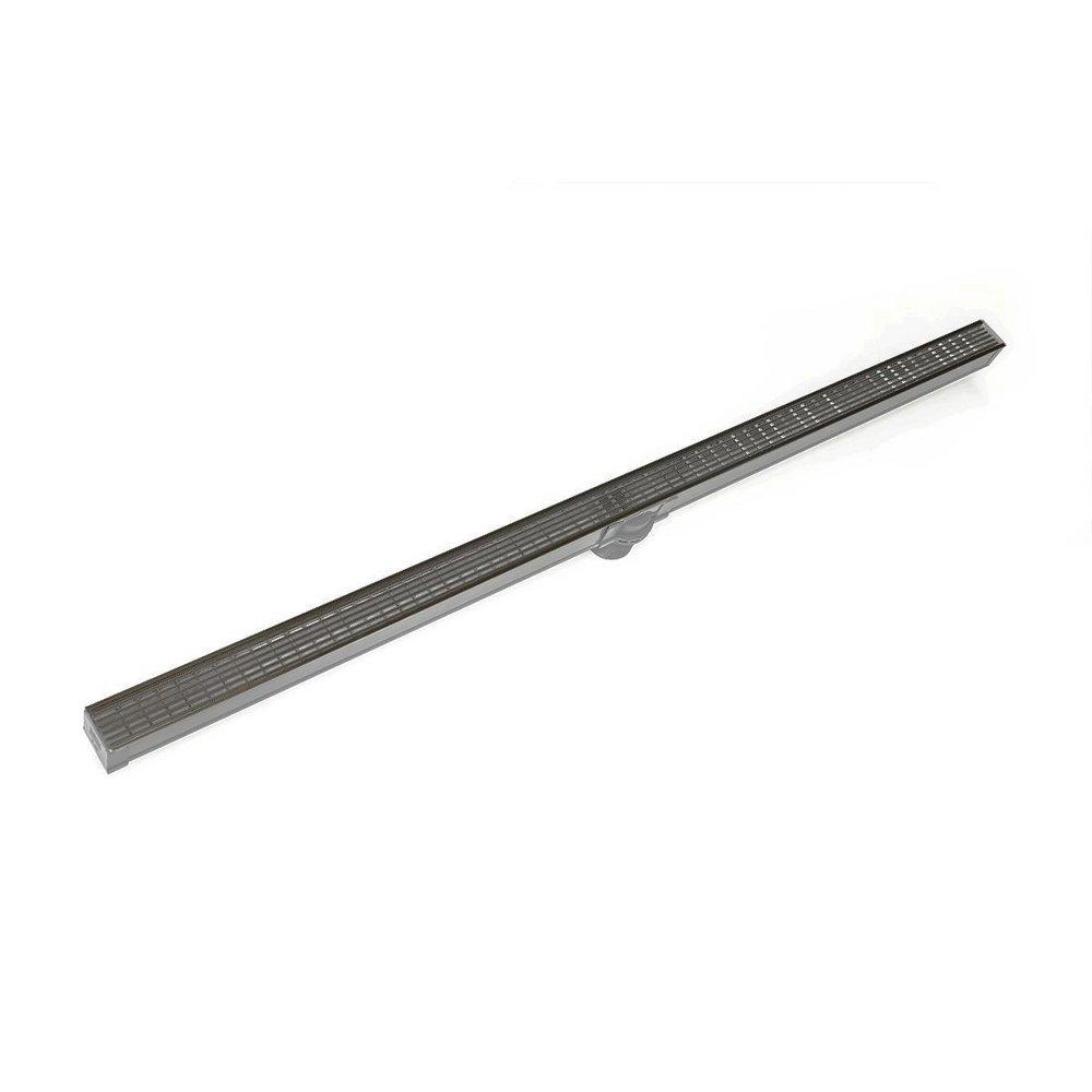 Infinity Drain 96 in. Linear Shower Drain in Oil Rubbed Bronze Ferguson