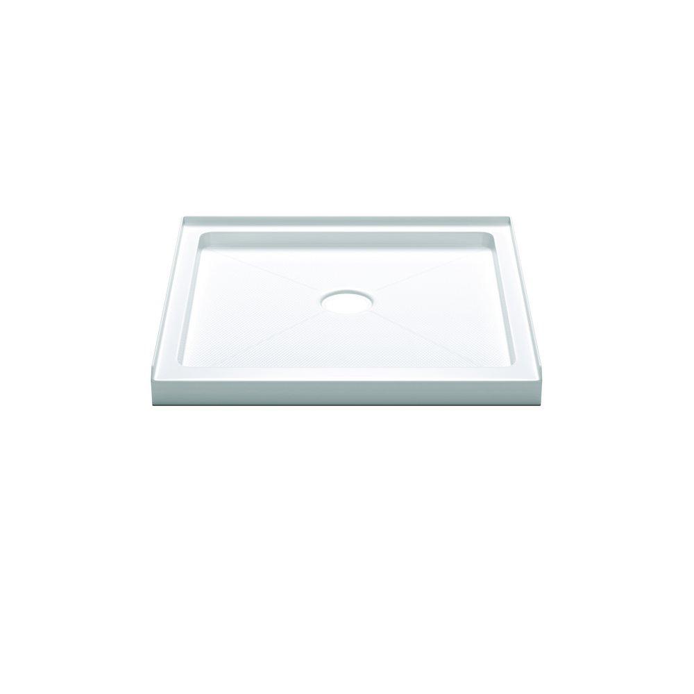 PROFLO® 42 in. x 42 in. Shower Base with Center Drain in White Ferguson