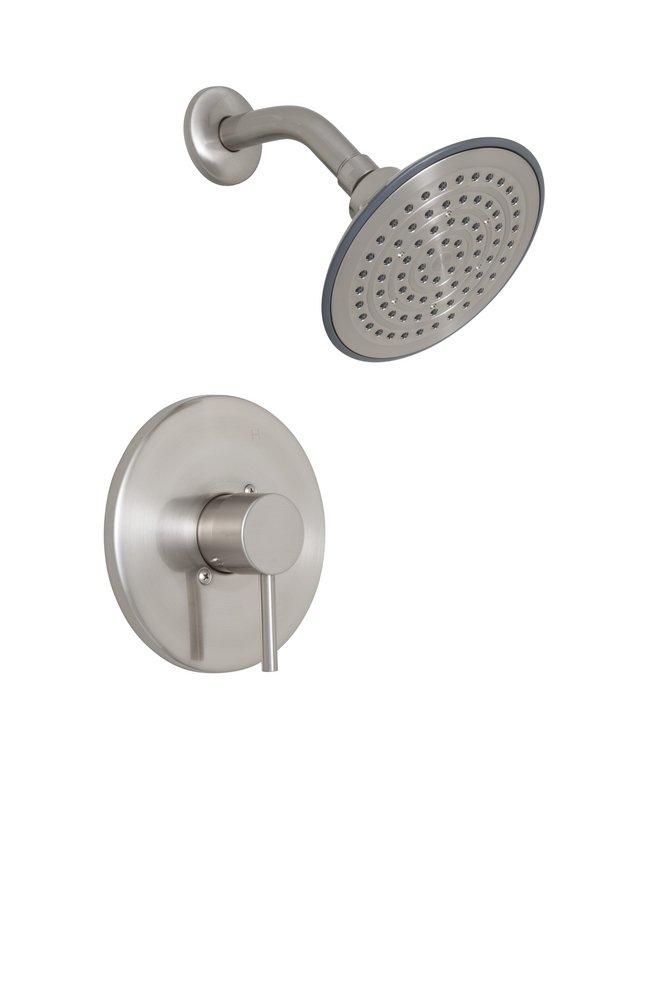 PROFLO® One Handle Single Function Shower Faucet in Brushed Nickel