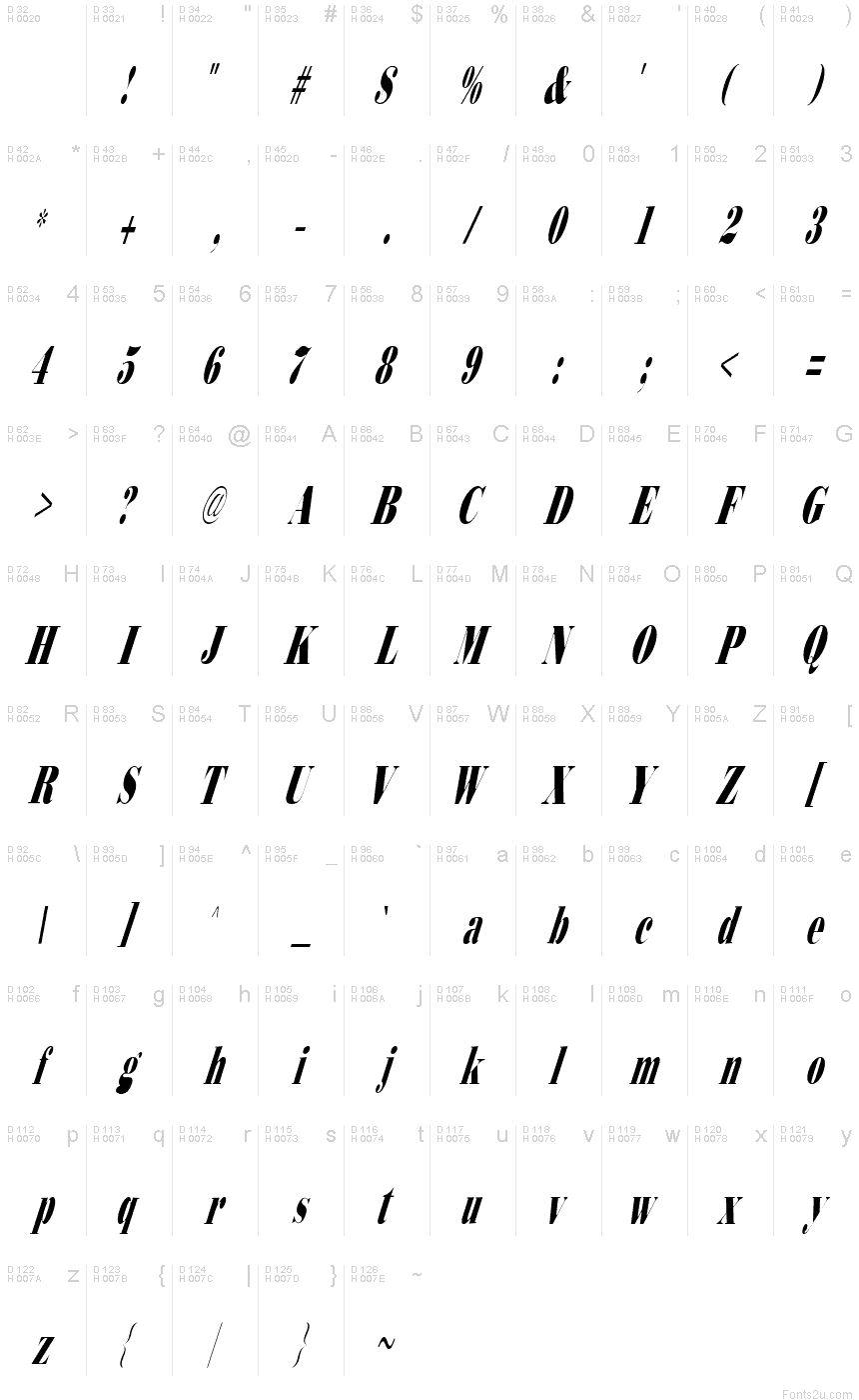 BodidlyConde 2 font