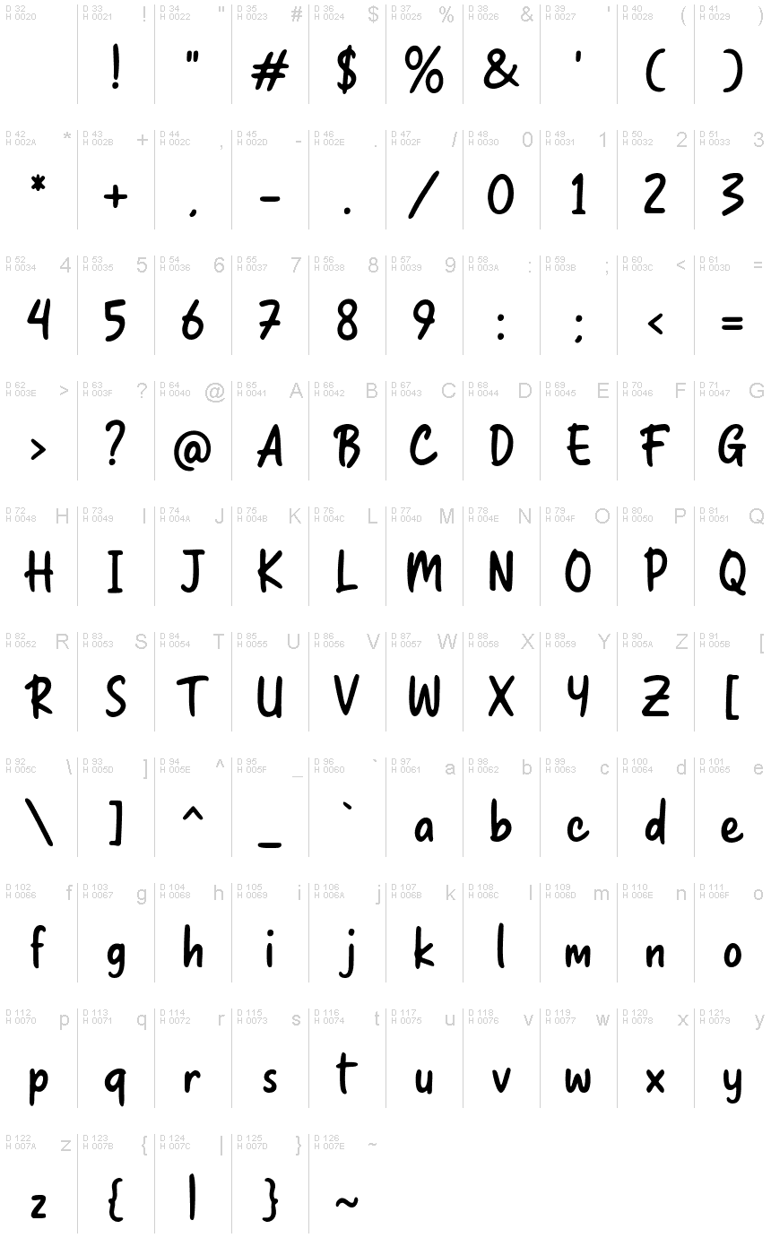 Bray Notes Regular font