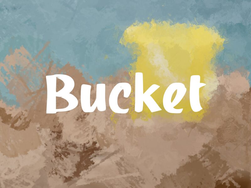 Bucket font